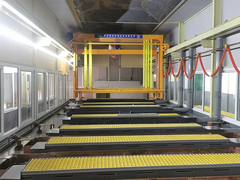 Além de tanques e talhas: automação centrada em processos em galvanoplastia e anodização