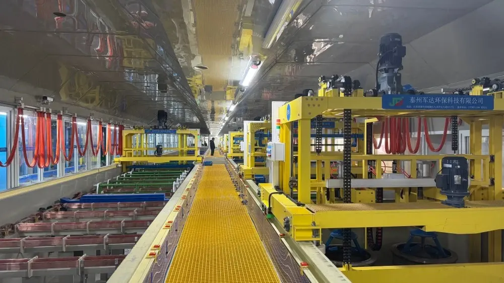 Motorcycle Parts Vertical Lift Plating Line