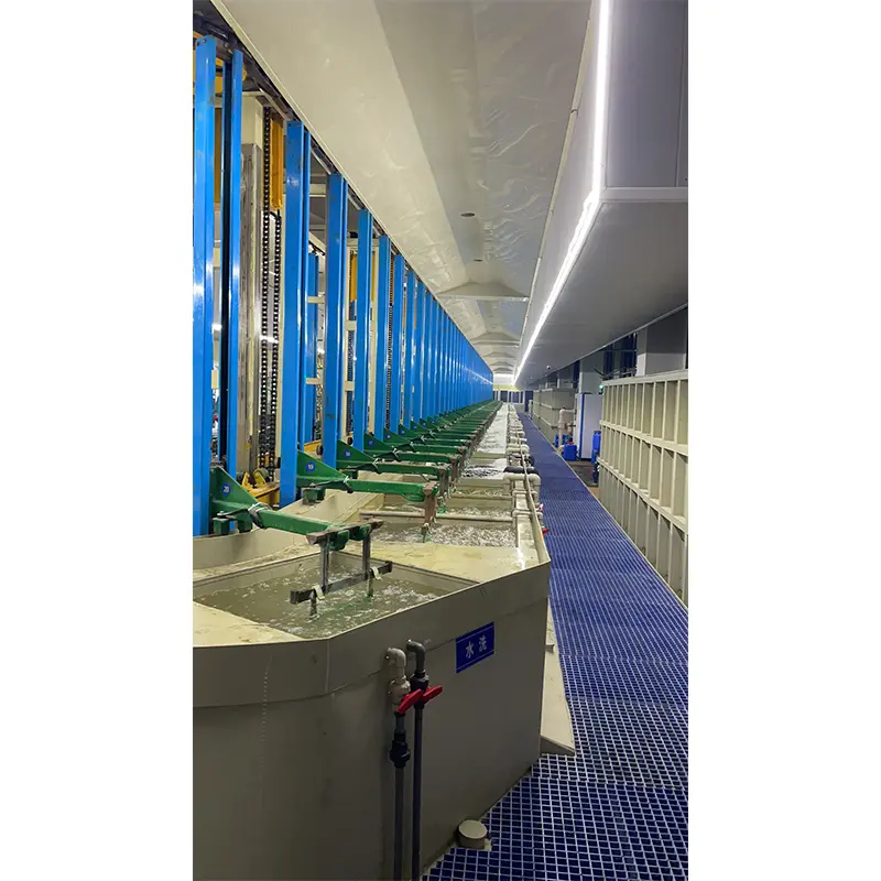 Linha de revestimento vertical de níquel-cromo